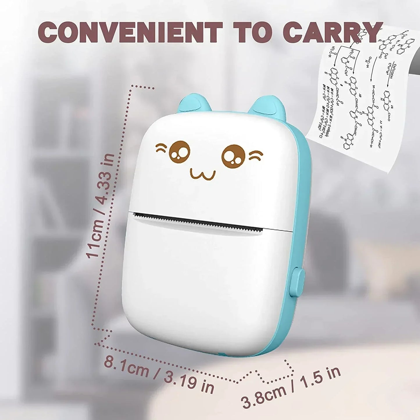 Mini Portable Bluetooth Thermal Printer