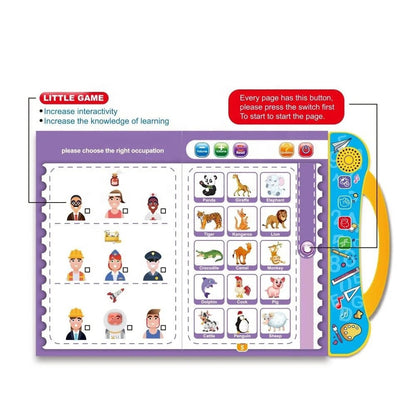 E Book for Kids Early Education Educational Toys | Intelligence Book for Kids