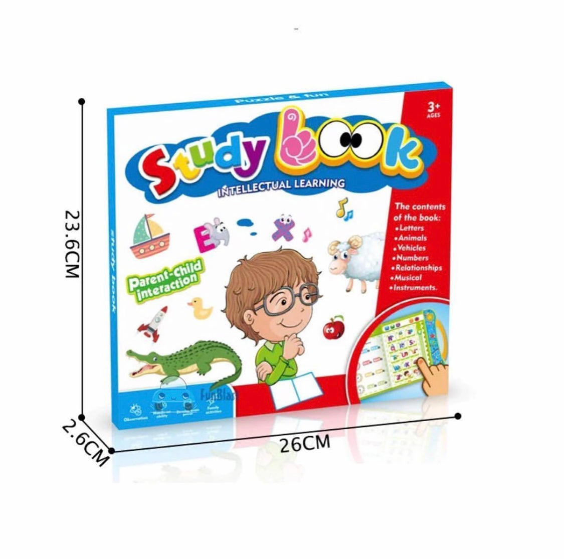 E Book for Kids Early Education Educational Toys | Intelligence Book for Kids